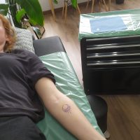 price request handpoked tattoo